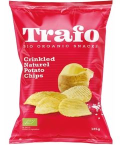 Trafo Чіпси картопляні Рифлені Солоні органічні 125 г